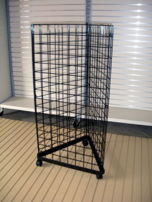 Gridwall 3 Way Display Fixture