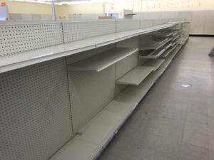 Gondola Wall shelving